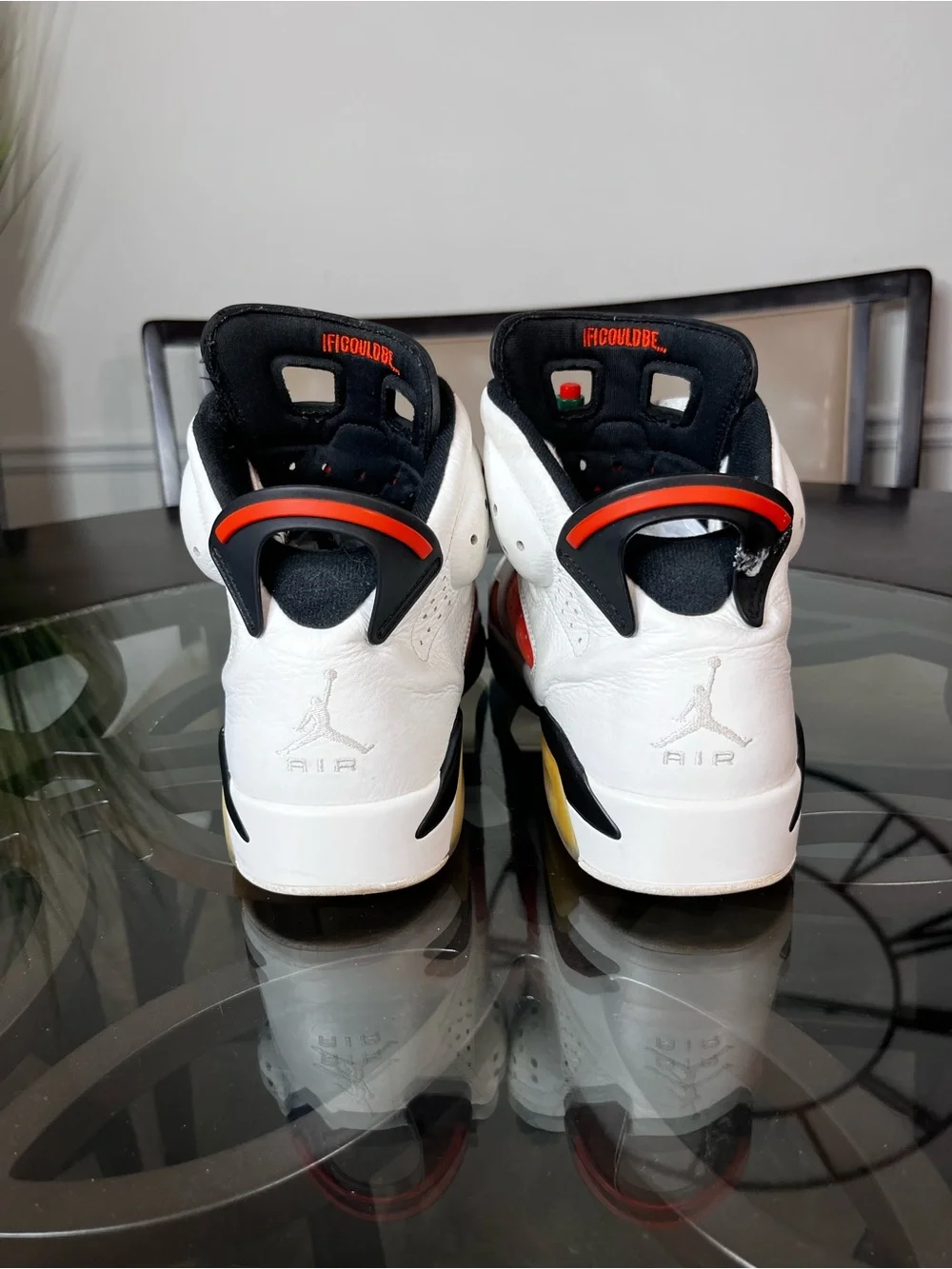 Nike Air Jordan 6 VI Retro Gatorade Orange Men Sz 10.5